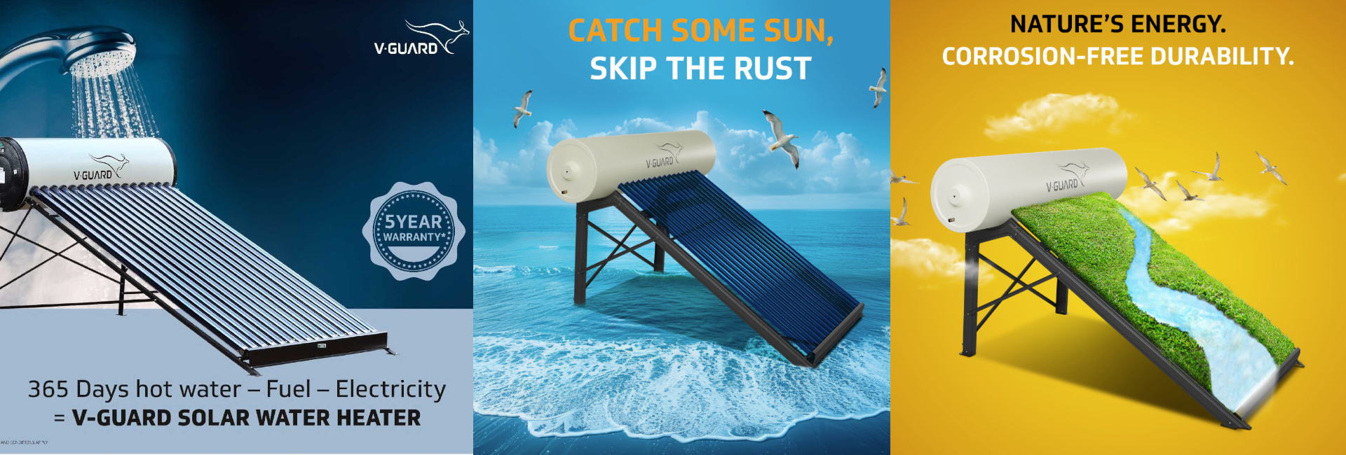 V-Guard Solar Water Heater